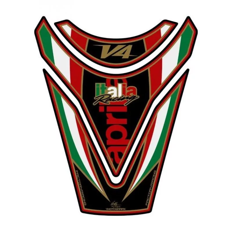 Aprilia RSV 4 / Tuono V4 Tank Pad Motografix 3D Gel Protector TA021KR