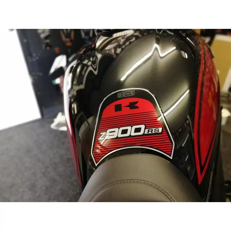 Motografix Kawasaki Z 900 RS 3D Gel Tank Pad Protector TK026O