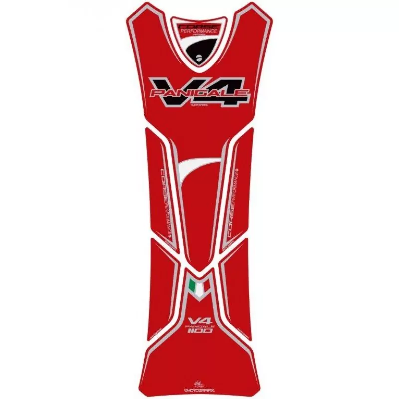 Ducati Panigale V4 Motografix 3D Gel Tank Pad Protector TD027RK