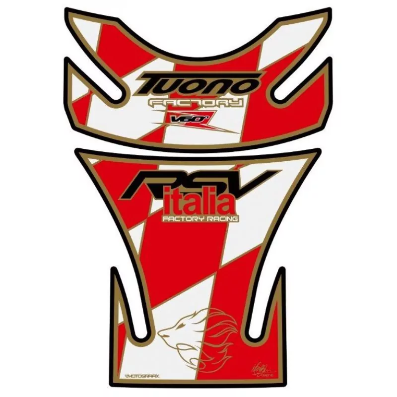 Aprilia RSV Tuono TA018WR Motorcycle Tank Pad Motografix 3D Gel Protector
