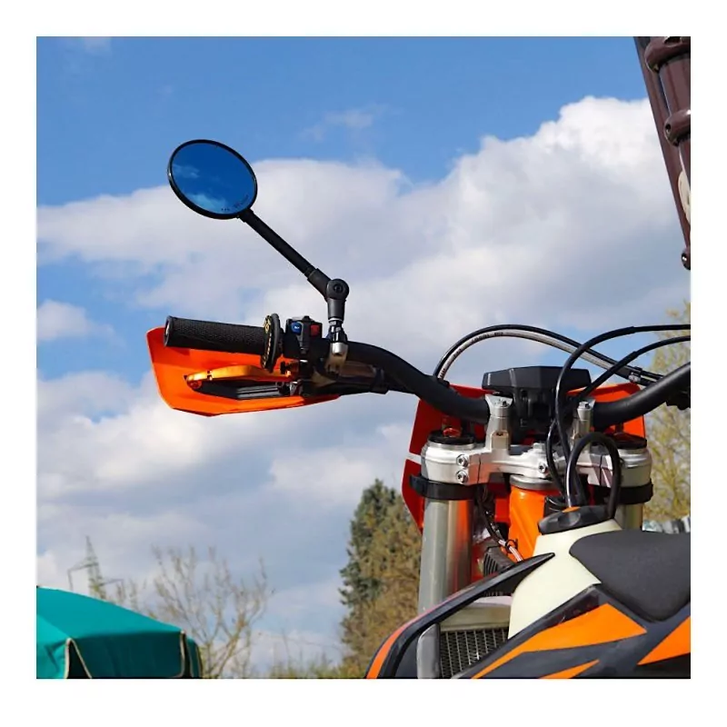 FAR Lenkerspiegel Flexi Blue 7700 | Universal | E-geprüft | M8, M10x1.25