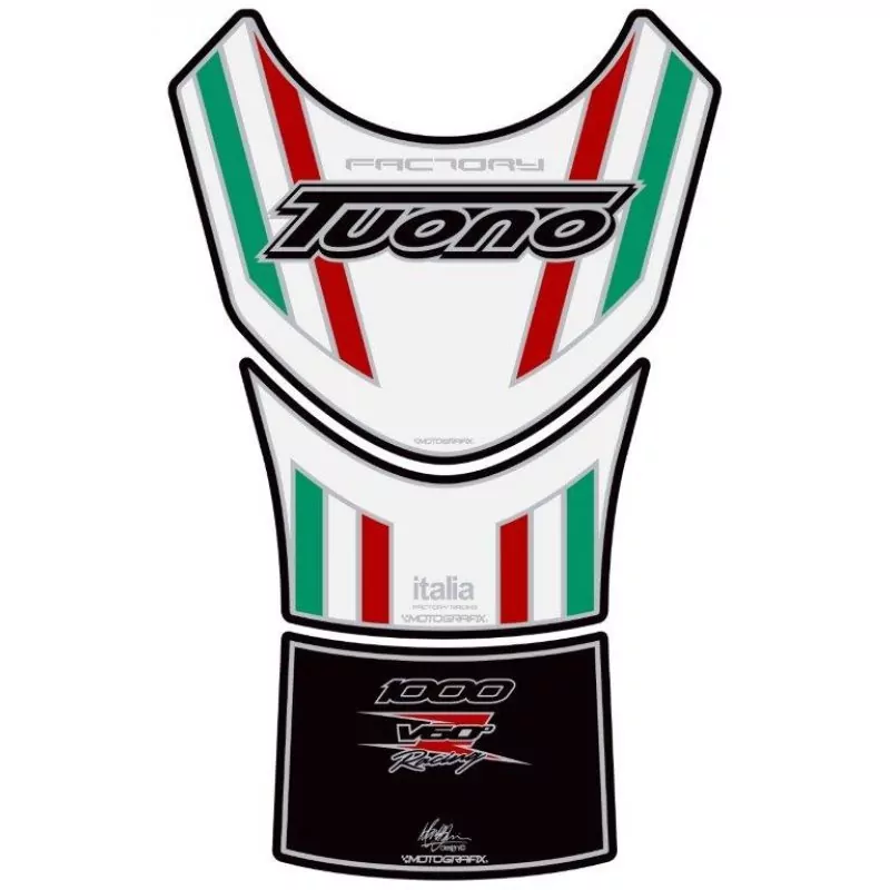 Aprilia Tuono 1000 V60° Motorcycle Tank Pad Motografix 3D Gel Protector TA022WS