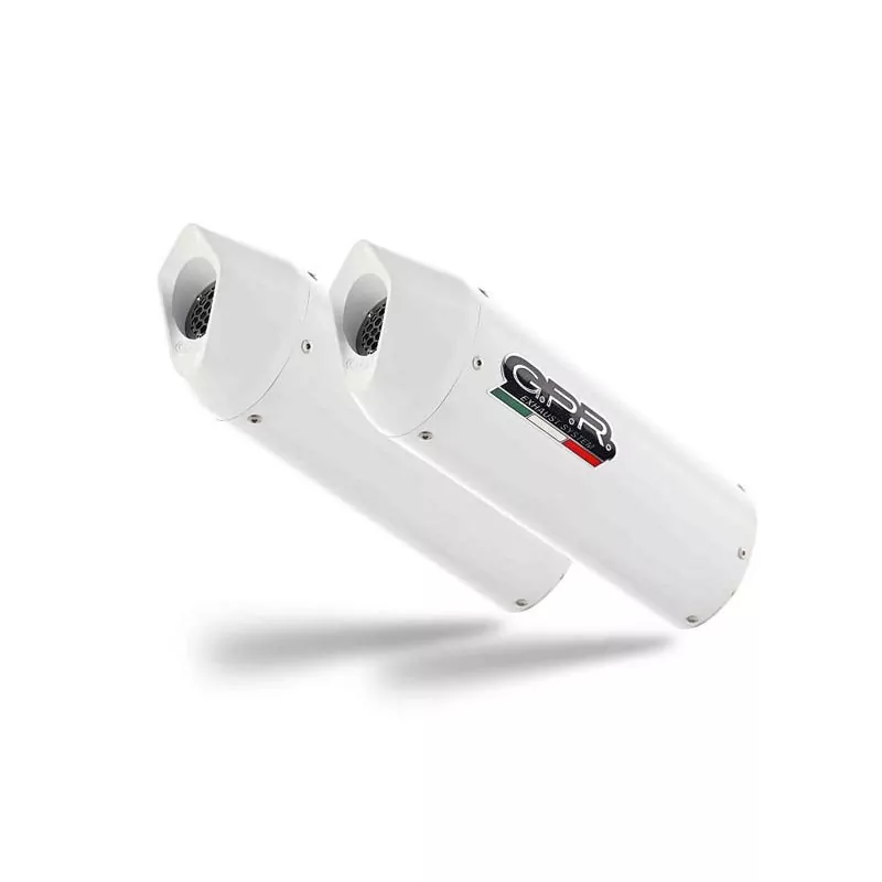 Kawasaki Zzr 1400 2017-2022, Albus Evo4, Dual Homologated legal slip-on exhaust including removable db killers and link pipes