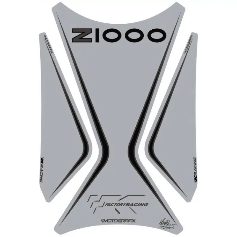 Motografix Kawasaki Z 1000 2003-2009 3D Gel Tank Pad Protector TK022S