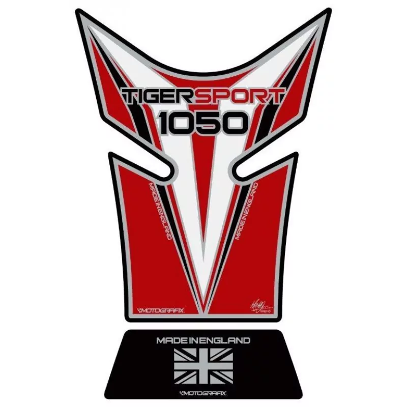 Motografix Triumph Tiger 1050 Sport 3D Gel Tank Pad Protector TT025RW