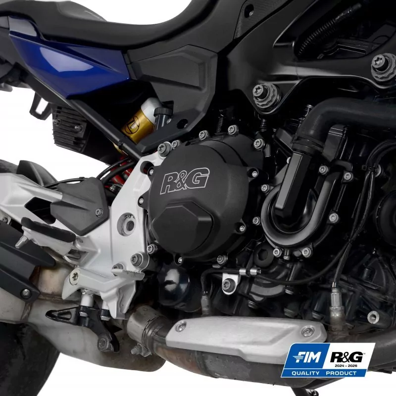 R&G FIM PRO Aluminium 2er Motordeckel Protektoren SET BMW F 900 R / XR 2020- / F 900 GS 2024-