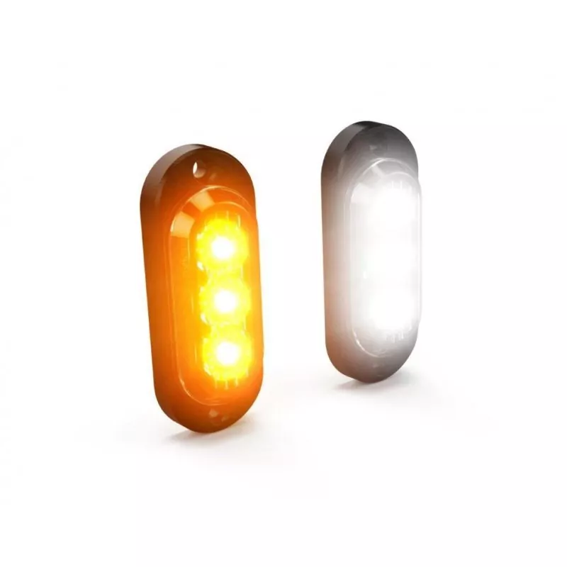 DENALI T3 Modular Switchback Signal Pods | Front - Weiss / Bernstein