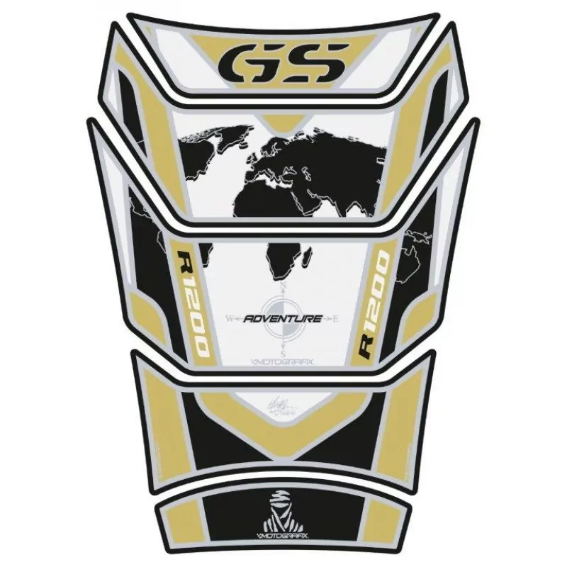 BMW R 1200 GS Motografix 3D Gel Tank Pad Protector TB028SR