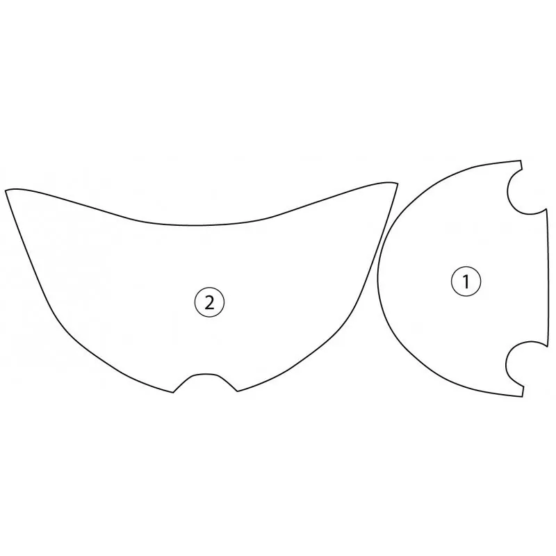 R&G Steinschlagschutz Second Skin für Kawasaki Z 650 RS 2022-