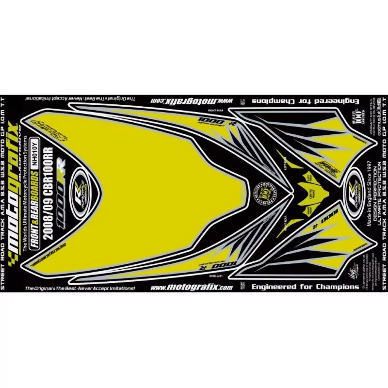 Motografix Steinschlagschutz Set Honda CBR 1000 RR 2008-2011 NH010Y