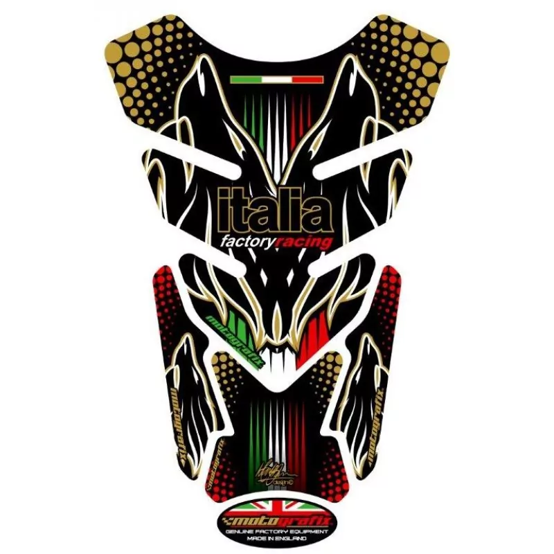 Aprilia Racing Universal Tank Pad Motografix 3D Gel Protector TA008M