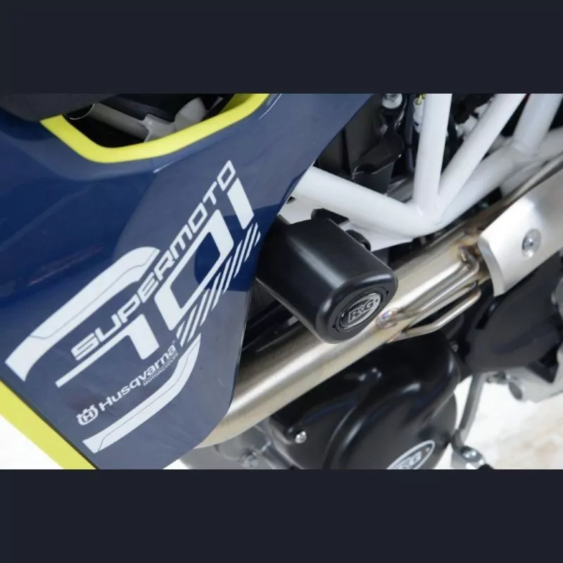 R&G Sturzpads "No Cut" Husqvarna 701 2015- / KTM 690 SMC-R 2019- / GasGas 700 2022-