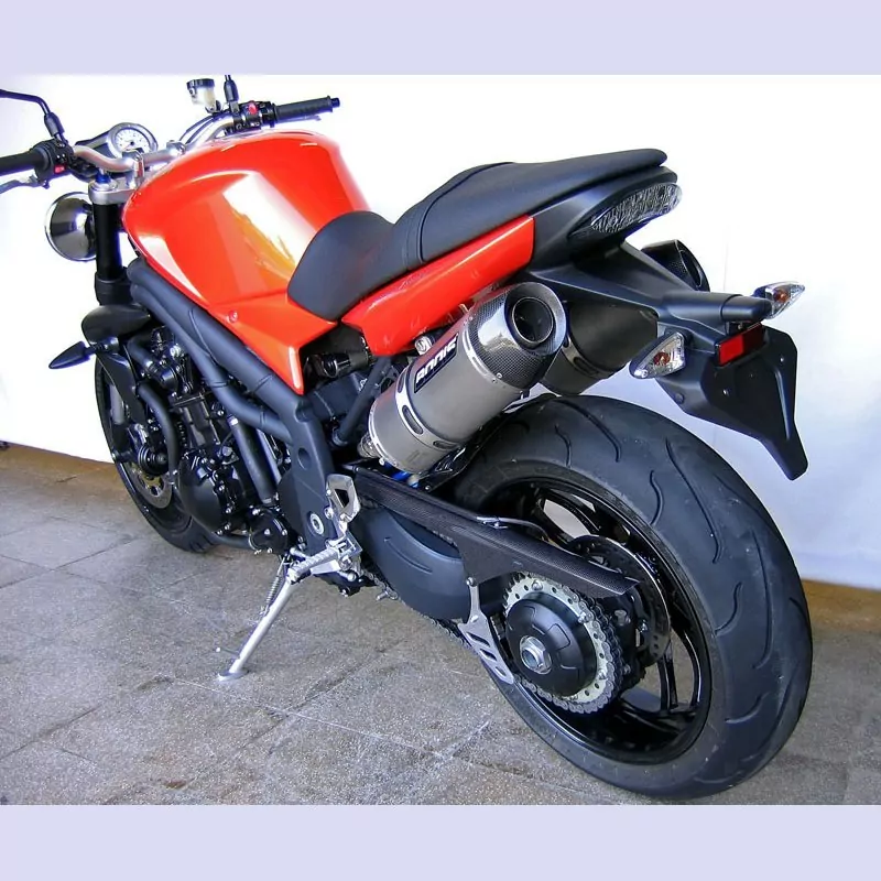 Bodis Oval Tec Auspuff Triumph Speed Triple 2005-2010