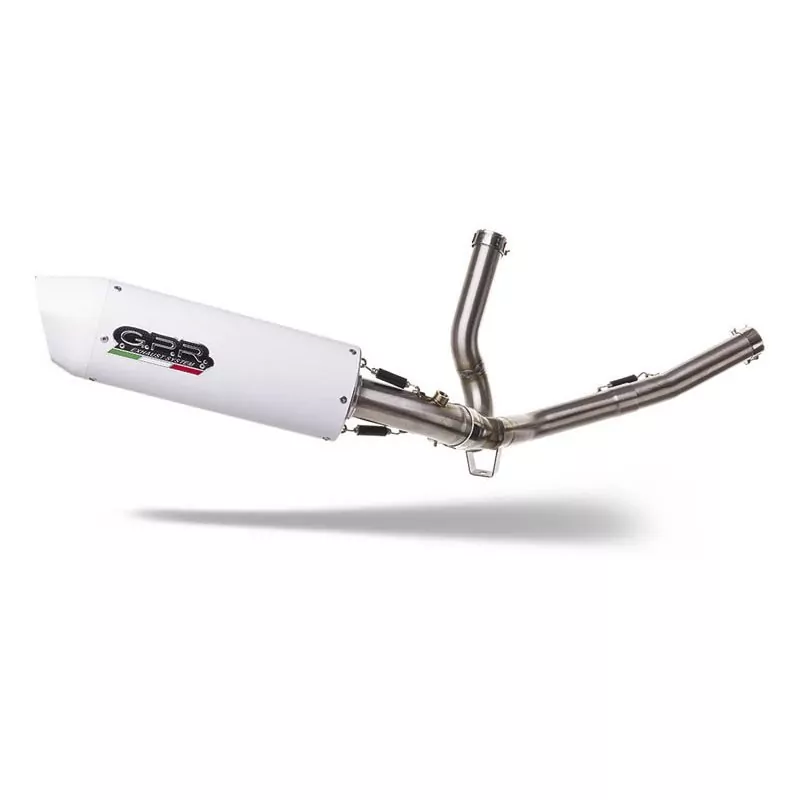 GPR Auspuff System  Suzuki V-Strom Dl 650 2021/2022 e5 Homologated Komplettanlage Auspuff mit Katalysator  Albus Evo4 V-Strom Dl 650 2021/2