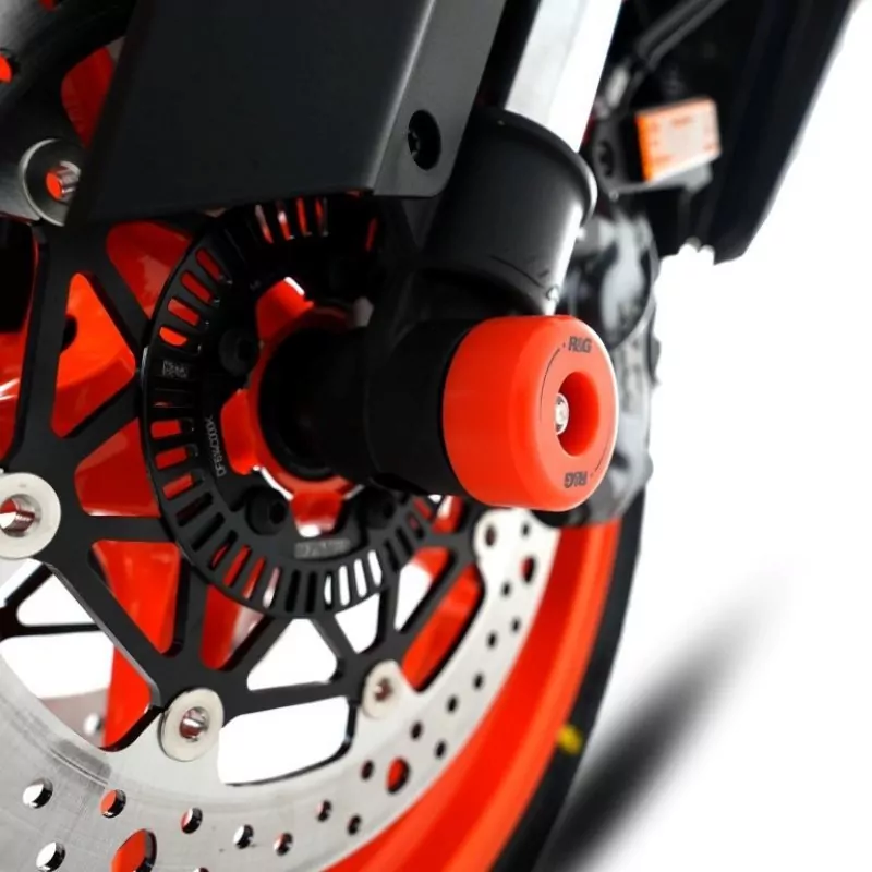 R&G Gabel Protektoren KTM 990 Super Duke / KTM 790 Duke 2018- / Duke 890 R 2020- / CF Moto 800 NK