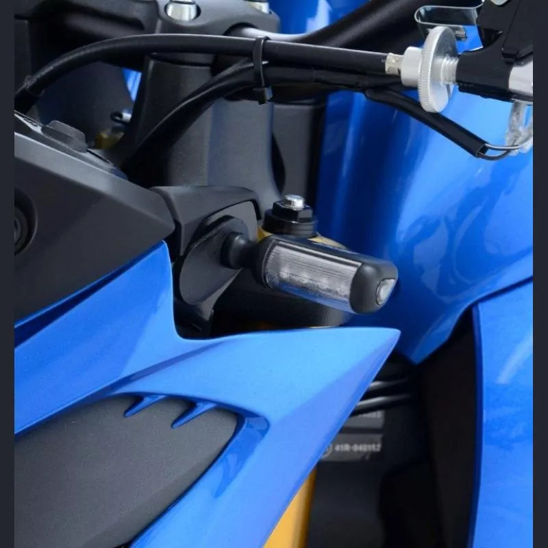 R&G Micro Blinker Adapter Set vorn Suzuki GSX-S 1000 2015-2020 / SV 650 X 2018-