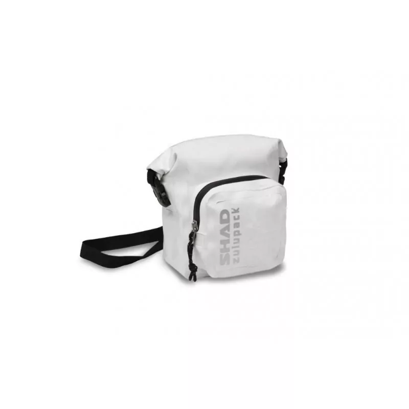 SHAD SW05 Zulupack Umhänge- / Schulter Tasche Weiss Wasserdicht 5 Liter