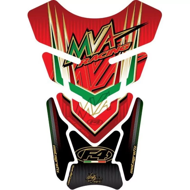 Motografix MV Agusta F4 3D Gel Tank Pad Protector TM001R
