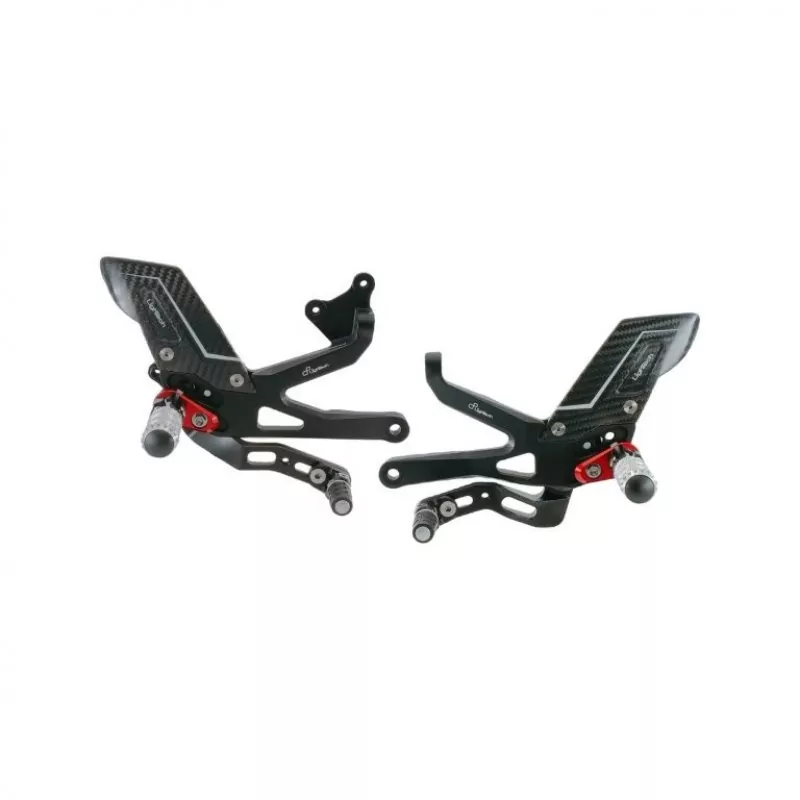 Lightech Fußrastenanlage R Ducati Panigale V4 2018-2024 / Streetfighter V4 2020-2024