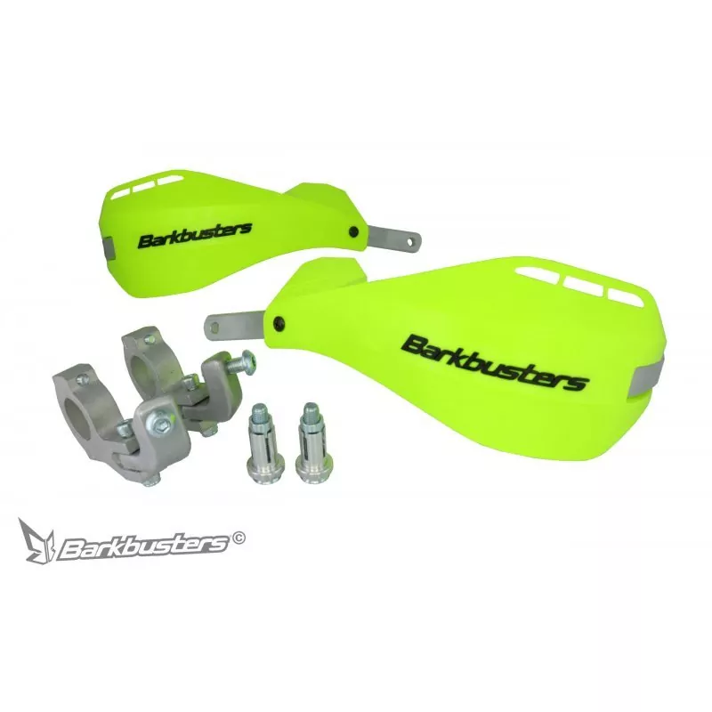 BarkBusters NEW EGO HandGuard Kit (Zwei-Punkt-Kegelhalterung) with Multi Fit Klemmen