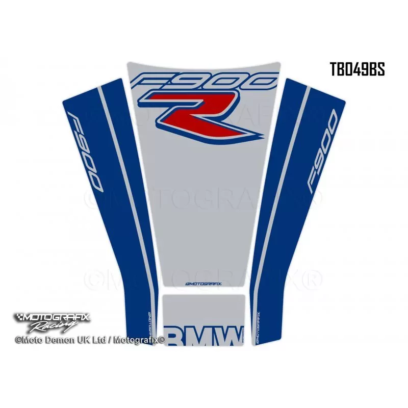 BMW F 900 R 2020- Motografix 3D Gel Tank Pad Protector TB049BS