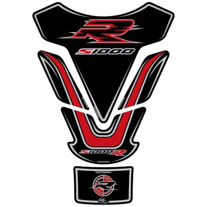 Motografix BMW S 1000 R 2017- Motografix 3D Gel Tank Pad Protector TB031KR