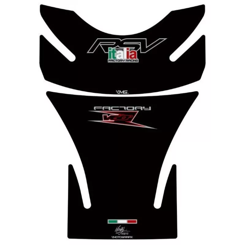 Aprilia RSV V60° Motorcycle Tank Pad Motografix 3D Gel Protector TA017K