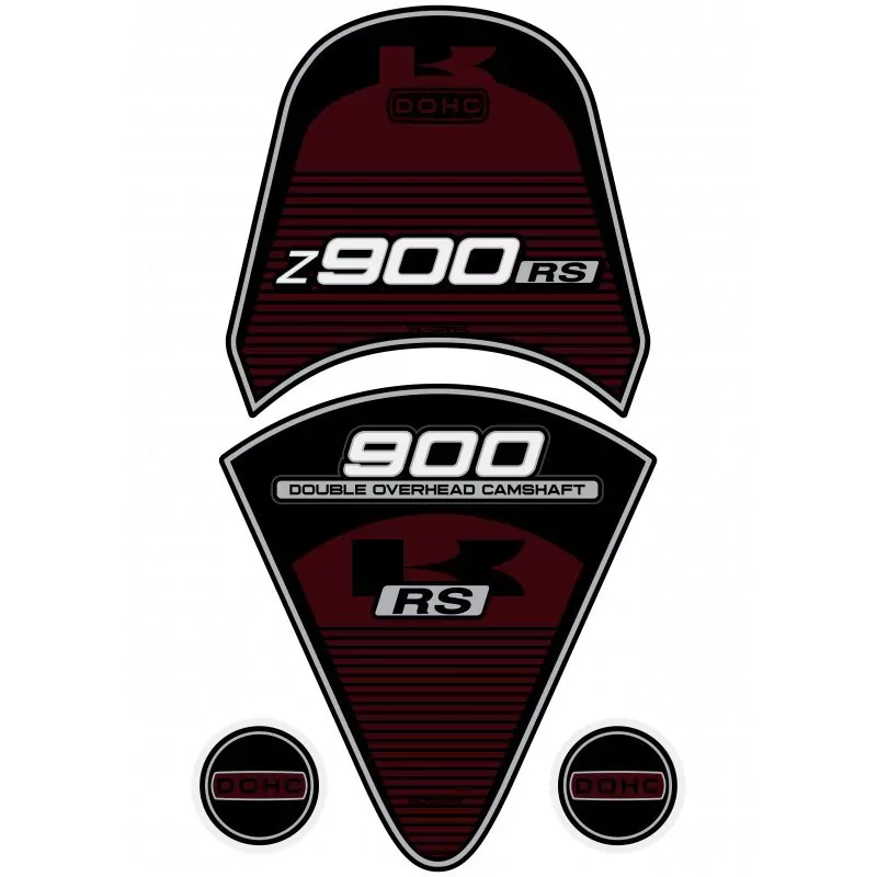 Motografix Kawasaki Z 900 RS 3D Gel Tank Pad Protector TK026BB