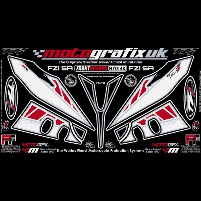 Motografix Steinschlagschutz vorn Yamaha FZ 1 2006- NY014R
