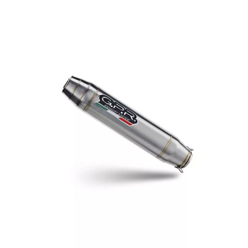 GPR Auspuff System  Tuning Deeptone Inox L.370 X D.80mm  Universal Racing Auspuff mitout Verbindungsrohr Deeptone Inox Deeptone Inox