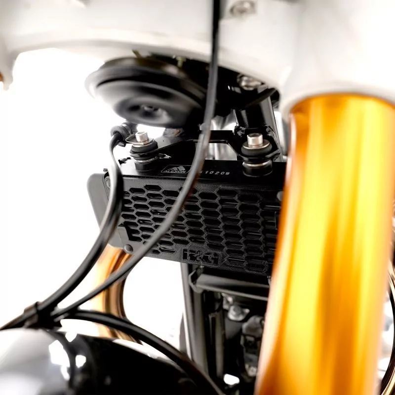 R&G Kühlergitter Schutz PRO BLACK Ölkühler Norton Commando 961 Sport 2023-