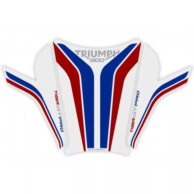 Motografix Triumph Tiger 900 GT PRO 3D Gel Tank Pad Protector TT037RWB