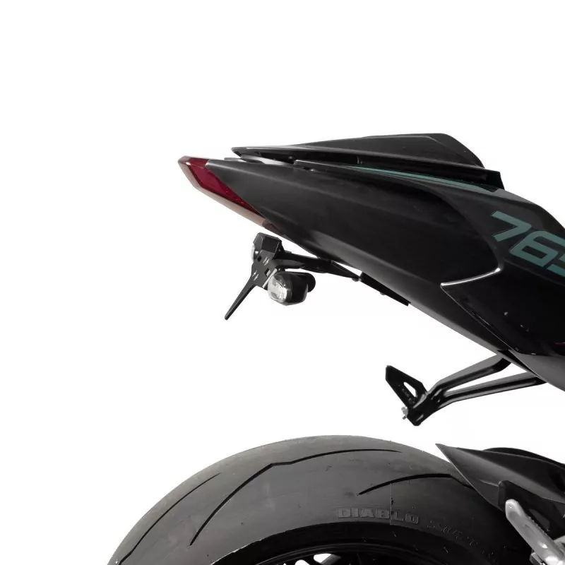 R&G Premium Kennzeichenhalter Triumph Street Triple 765 S | R | RS 2017- | Moto2 2023- | RX 2026-