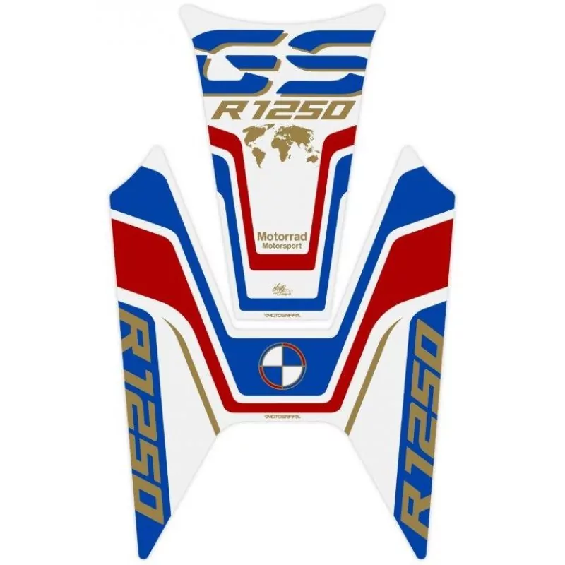 BMW R 1250 GS 2018- Motografix 3D Gel Tank Pad Protector TB037WRBA