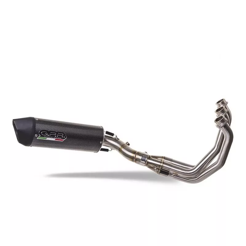 GPR Auspuff System  Yamaha Xsr 900 2016/20 E4 Homologated Komplettanlage Auspuff mit Katalysator Furore Evo4 Poppy Xsr 900 2016/20 E4