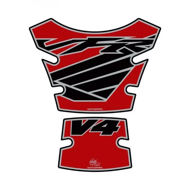 Honda VFR 800 Motografix 3D Gel Tank Pad Protector TH022RS