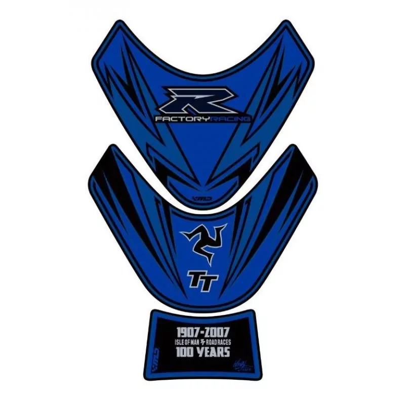 Motografix Suzuki GSX-R 600 750 1000 3D Gel Tank Pad Protector TS023B