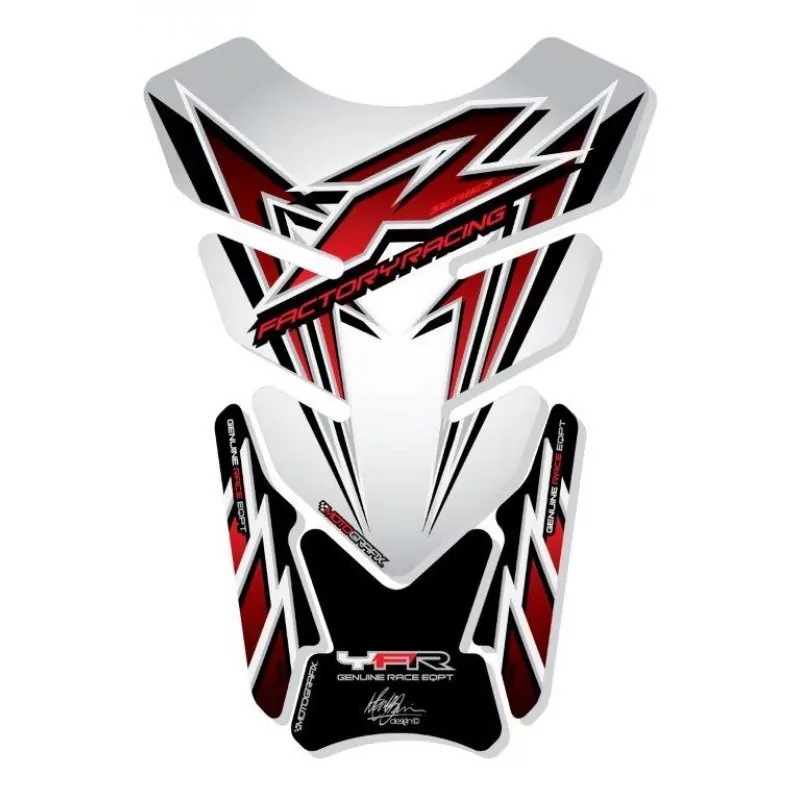 Motografix Yamaha YZF R6 / R1 / R25 / R3 3D Gel Tank Pad Protector TY010W