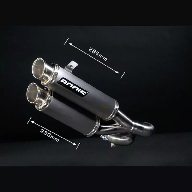 Bodis GPX 2 Edelstahl Endschalldämpfer Honda CB 1000 R 2008-2017