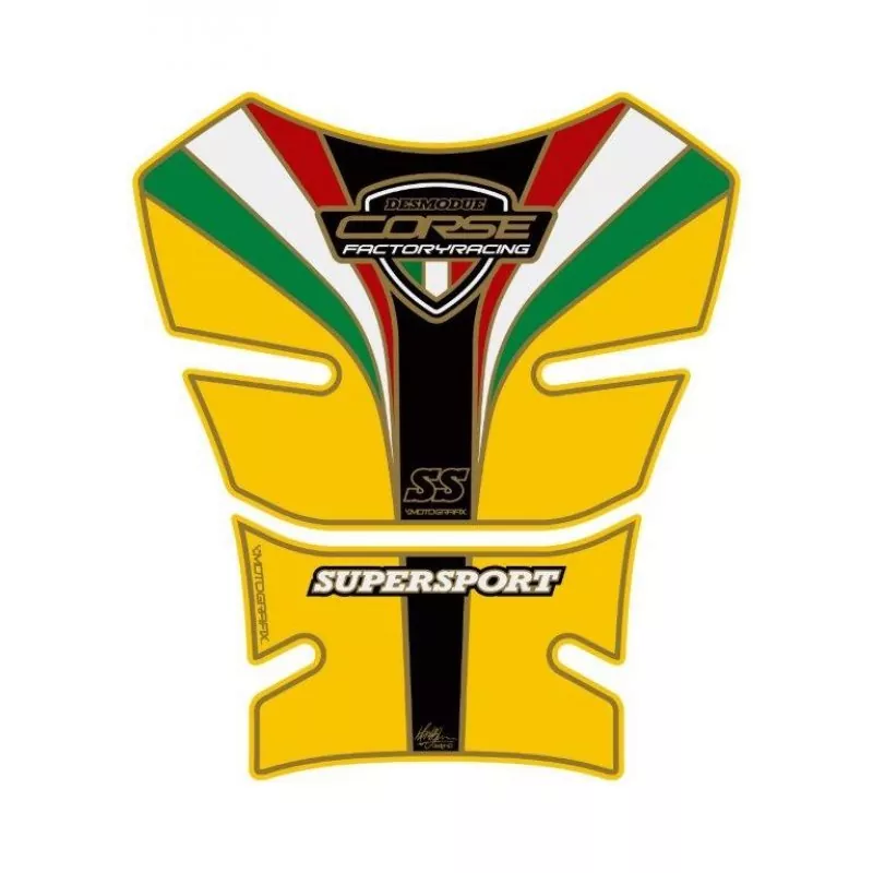 Ducati SS Supersport 3D Gel Tank Pad Protector Motografix TD023YT