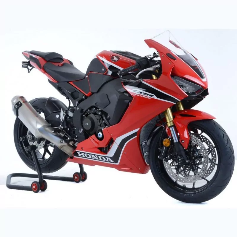 R&G Auspuff Protektor Honda CBR 1000 RR / SP / SP2 2017-2019 / Triumph Speed Triple 1200 RS / RR 2021-