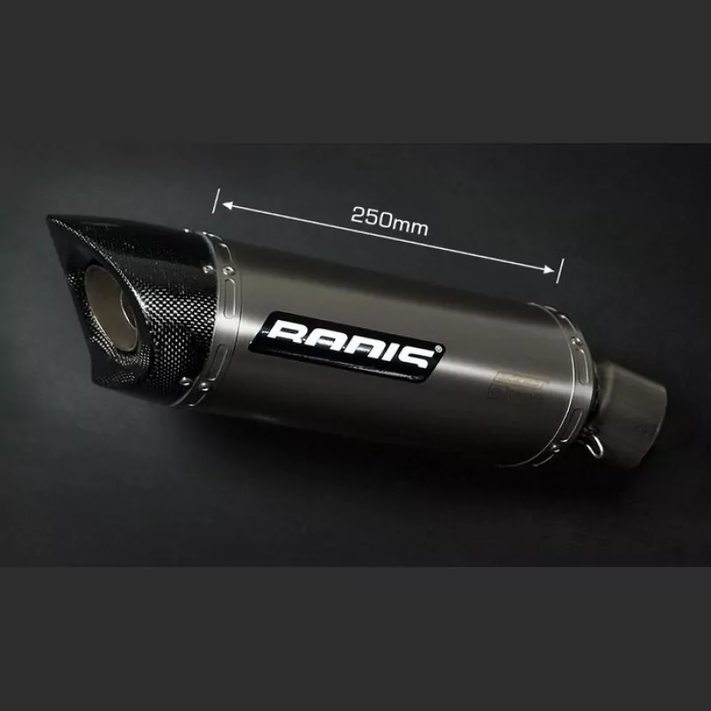 Bodis Q1-S Endschalldämpfer Triumph Daytona 675 2006-2012