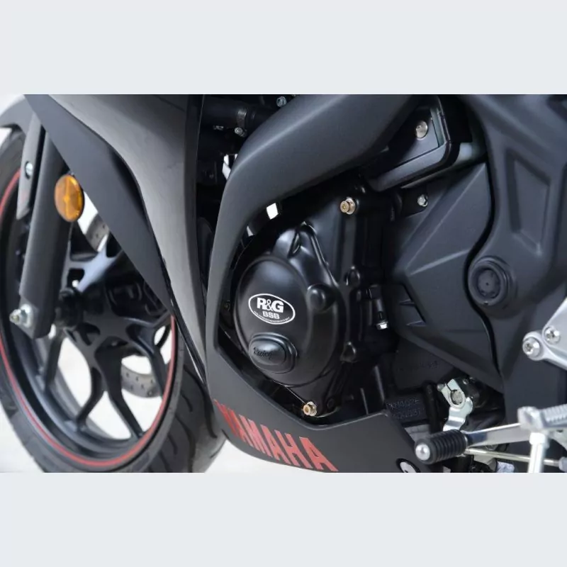 R&G "Strong Race" Motordeckel Protektor Set Yamaha YZF-R25 / R3 / MT-25 / MT-03