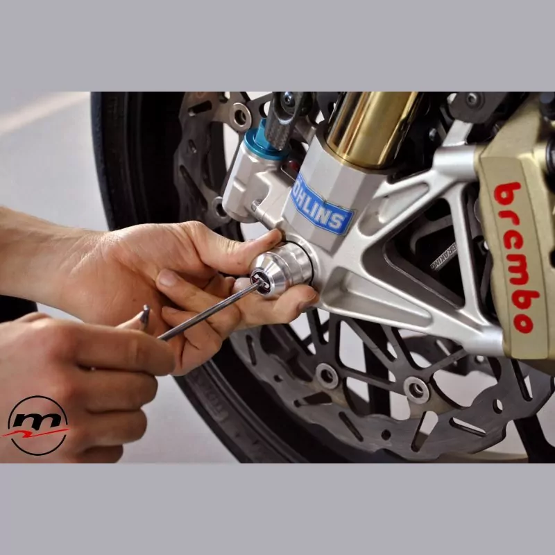 Melotti Racing "Corsa" Gabel Protektoren Aprilia Tuono V4 / RSV 4