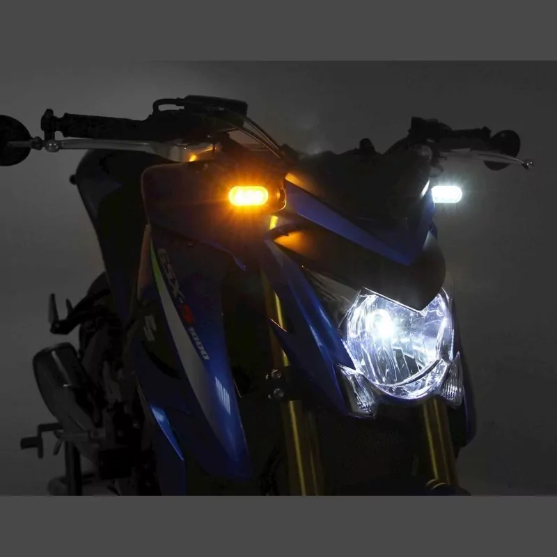 DENALI T3 Vordere Switchback / Lauflicht LED M8 Blinker (Paar)