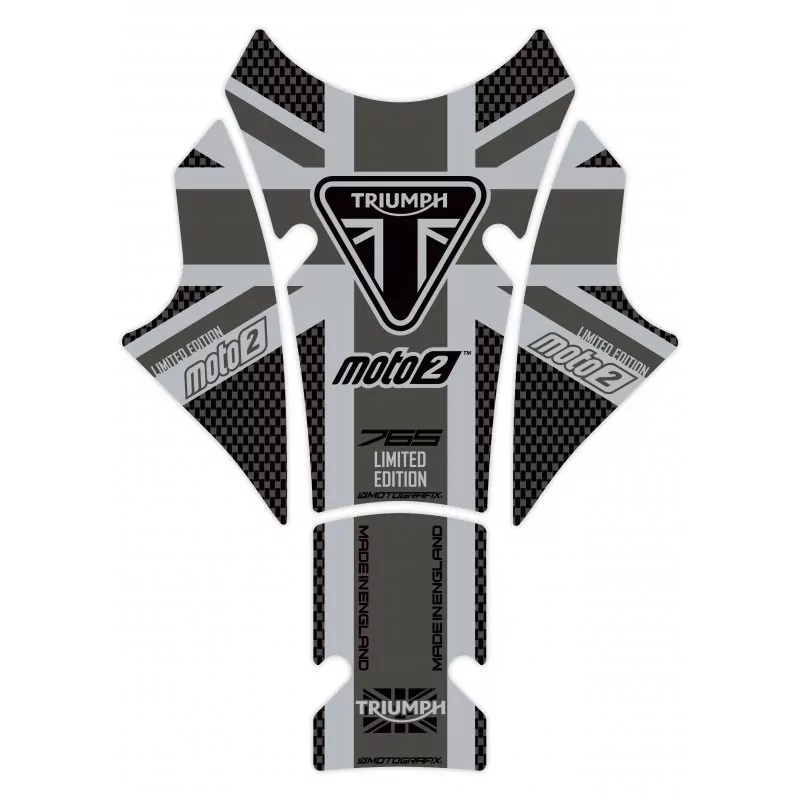 Triumph 2020 - 2021 DAYTONA 765 MOTO2 3D Gel Motografix Tank Pad Protector TT039M2