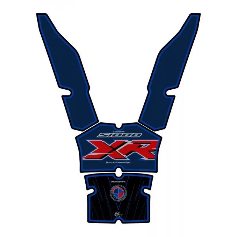 Motografix BMW S 1000 XR Motografix 3D Gel Tank Pad Protector TB033B