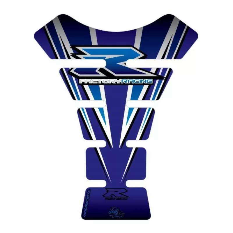 Motografix Suzuki GSX-R 600 750 1000 3D Gel Tank Pad Protector TS002B