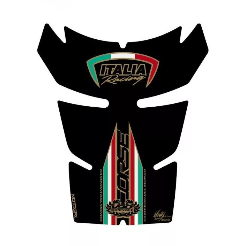 Ducati Corse V90° Motografix 3D Gel Tank Pad Protector TD011K