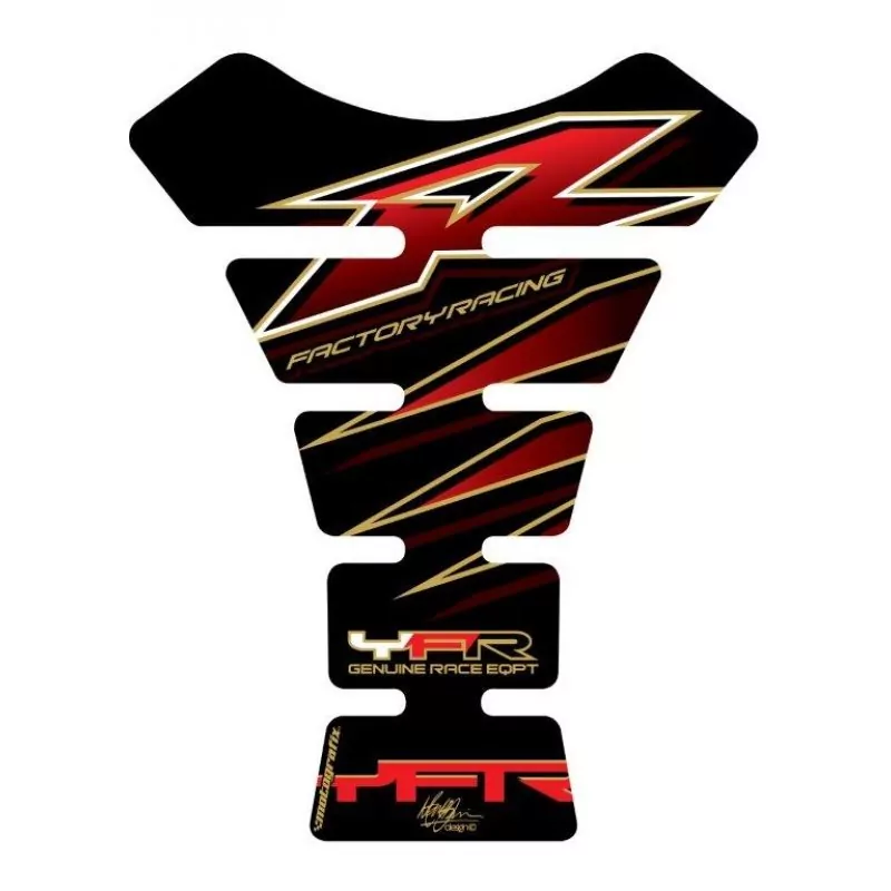 Motografix Yamaha YZF R6 / R1 / R25 / R3 3D Gel Tank Pad Protector TY006KR